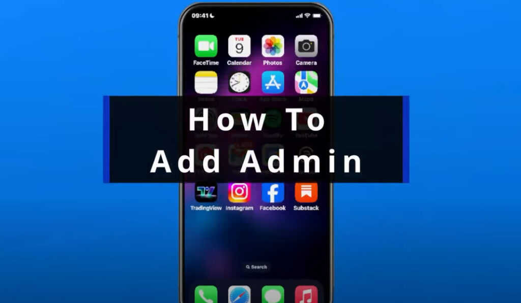 adding a facebook administrator